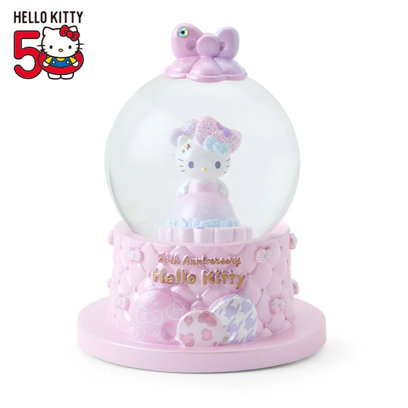 Hello Kitty Snow Globe M SANRIO Hello Kitty 50th Anniversary Christmas Japan Limited