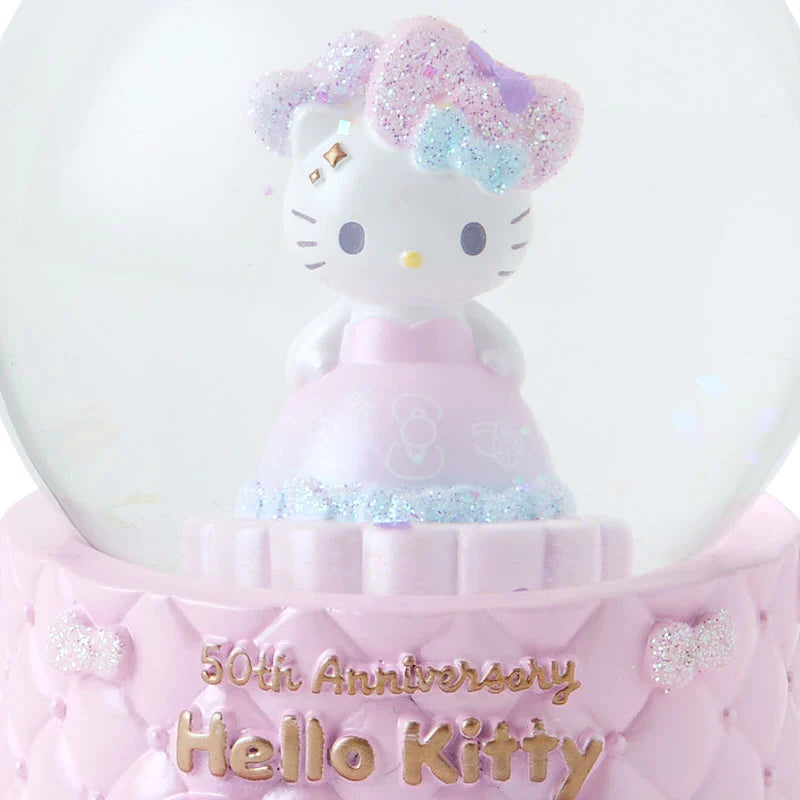 Hello Kitty Snow Globe M SANRIO Hello Kitty 50th Anniversary Christmas Japan Limited