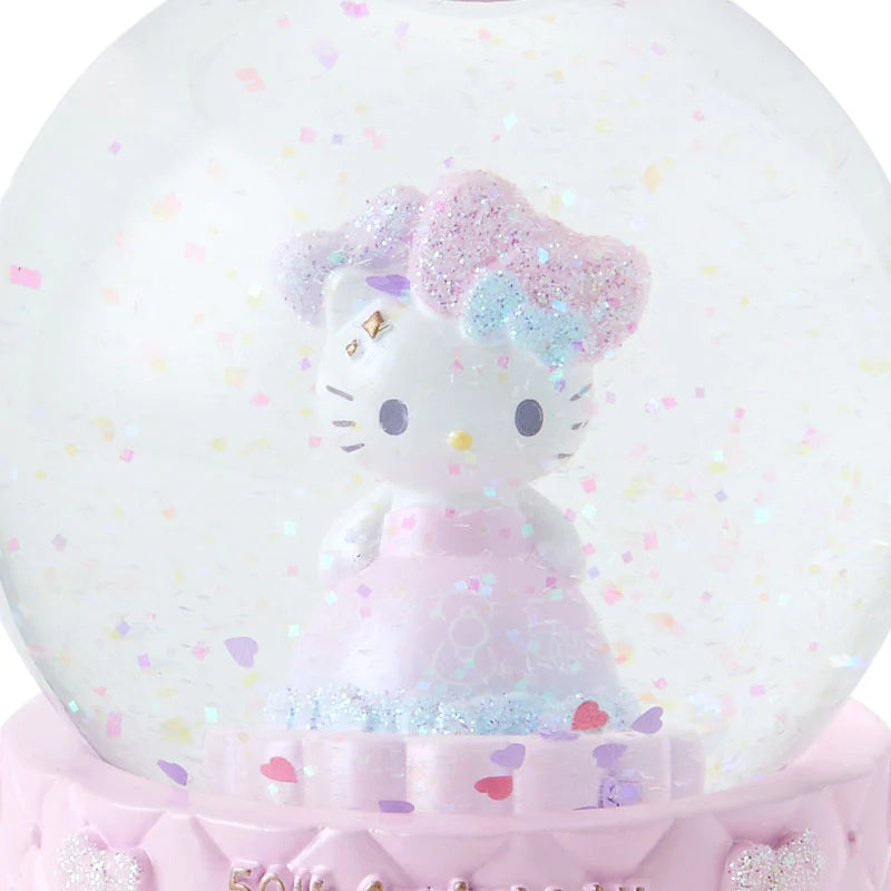 Hello Kitty Snow Globe M SANRIO Hello Kitty 50th Anniversary Christmas Japan Limited