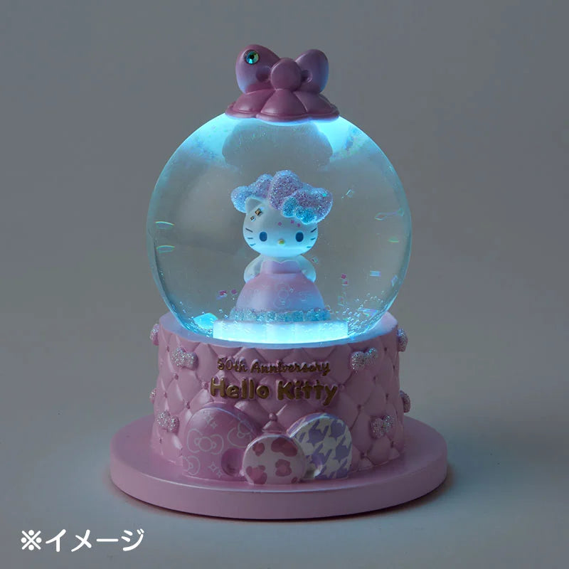 Hello Kitty Snow Globe M SANRIO Hello Kitty 50th Anniversary Christmas Japan Limited