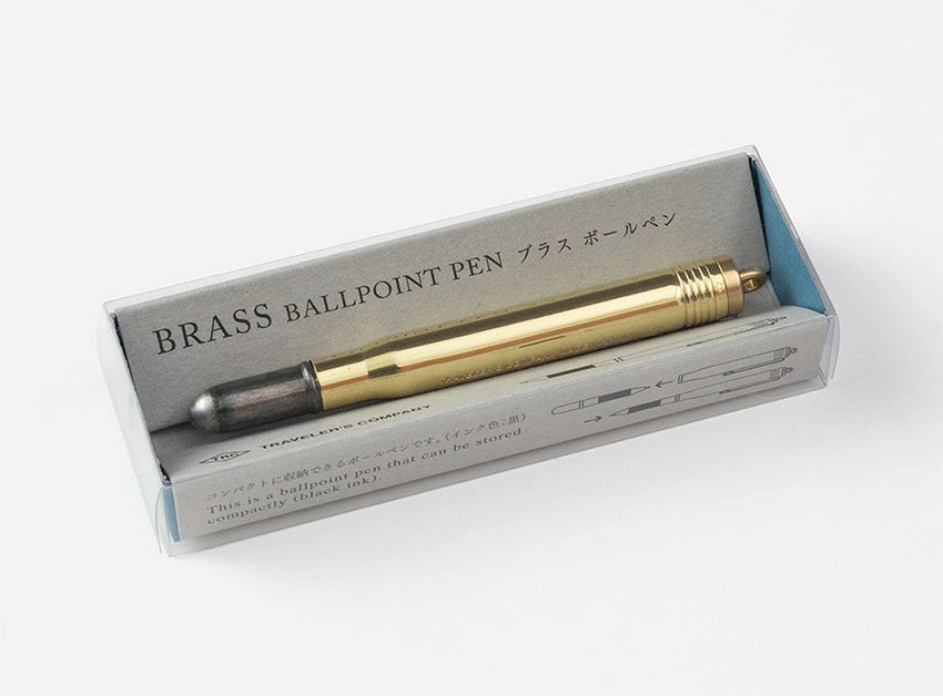 Traveler's Factory Brass Ballpoint Pen 36726006 Midori