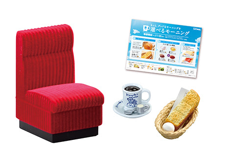 Re-Ment Japanese Coffee Shop Komeda's Coffee Miniature Full Set 6 pcs Rement