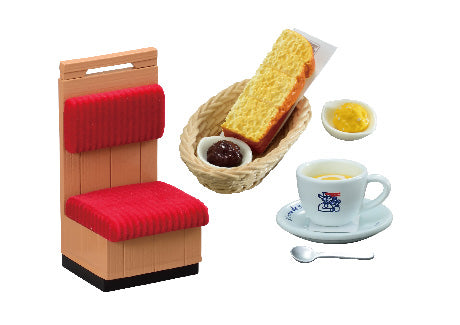 Re-Ment Japanese Coffee Shop Komeda's Coffee Miniature Vol.2 Full Set 6 pcs Rement