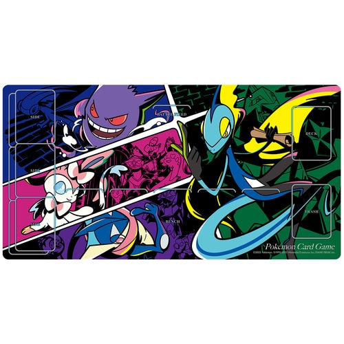 Rubber Playmat Pokemon Center Japan Official Midnight Agent -the cinema-