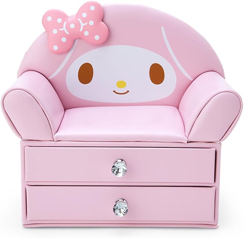 My Melody Sofa-shaped accessory case with 2 drawers