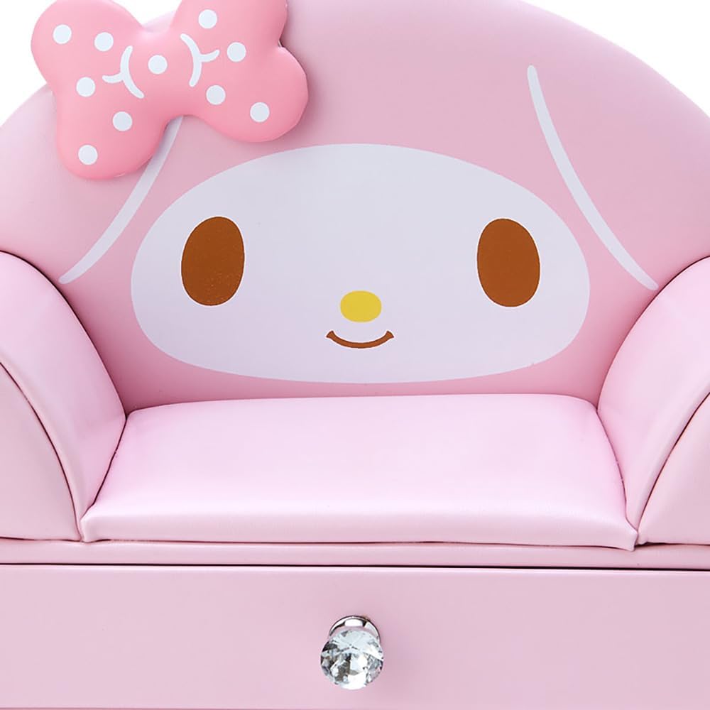 My Melody Sanrio characters Sofa-shaped accessory case with 2 drawers 896888