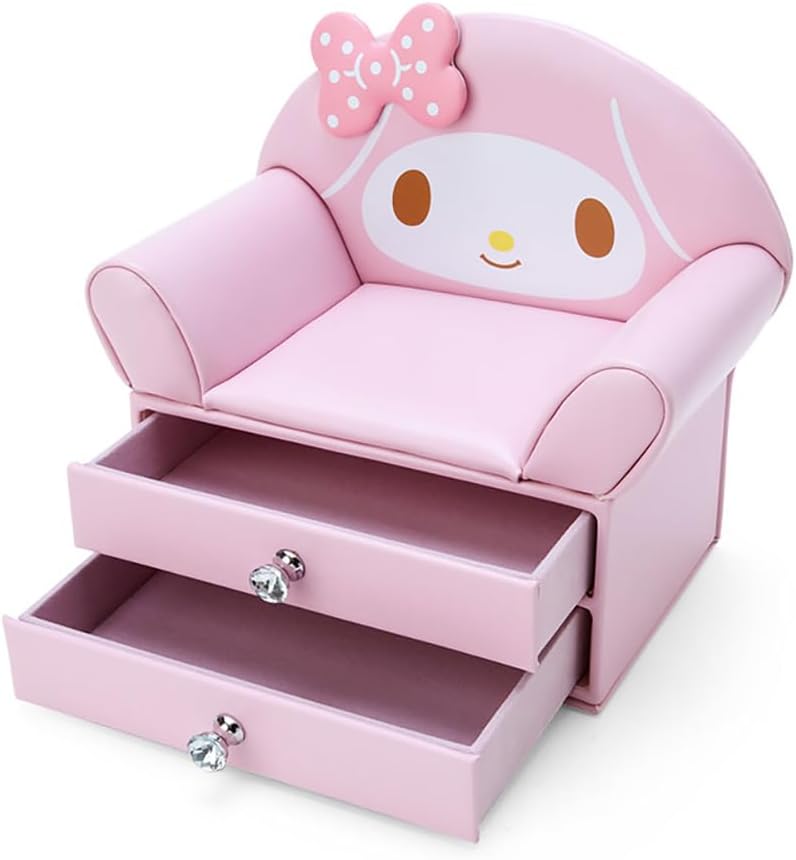 My Melody Sofa-shaped accessory case with 2 drawers