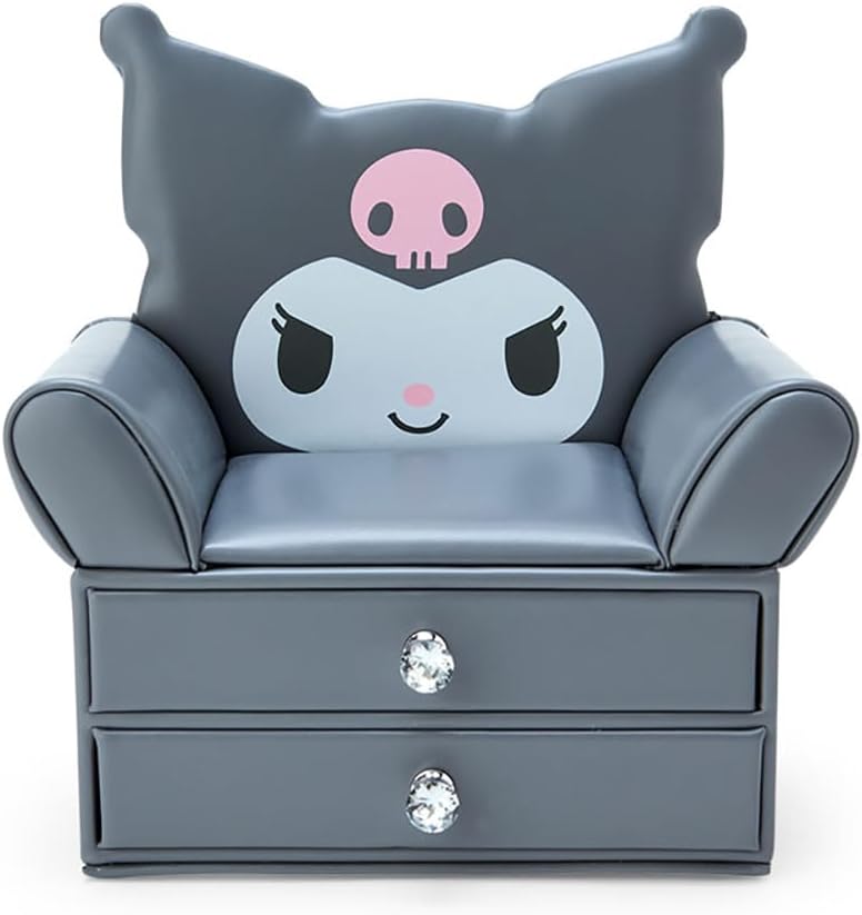Kuromi Sofa-shaped accessory case with 2 drawers