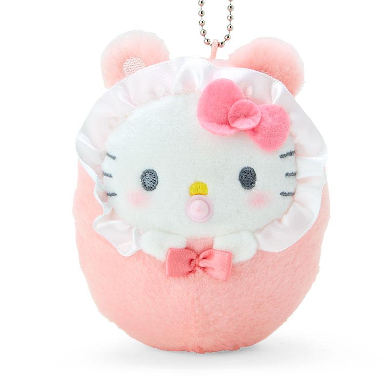Hello Kitty Swaddled Baby Mascot Plush Doll Sanrio Japan Stuffed Toy 978655