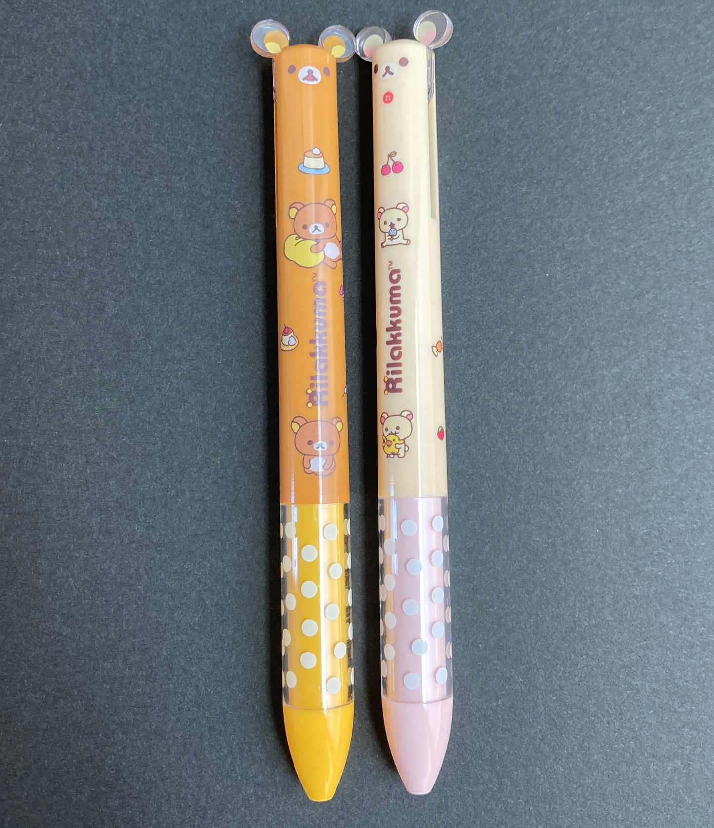 San-X Rilakkuma & Korilakkuma Two Color Mimi Pen Set