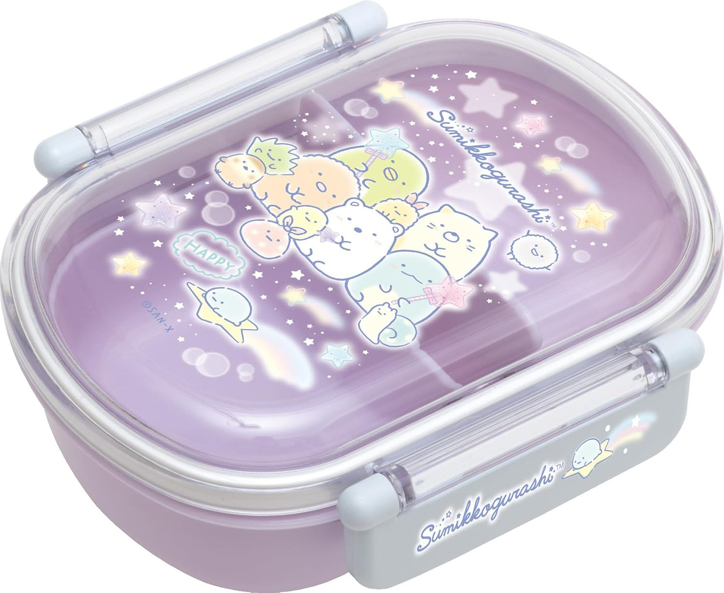 San-X Sumikko Gurashi Lunch Box Purple KA08802