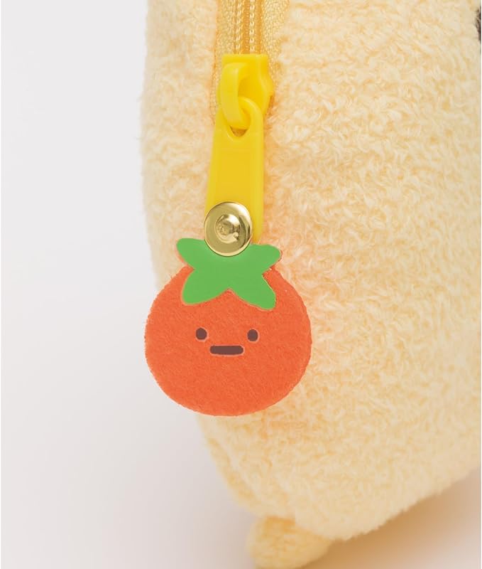 San-X Sumikko Gurashi Plush Reel Pass Case Ebifurai No hippo PB69306