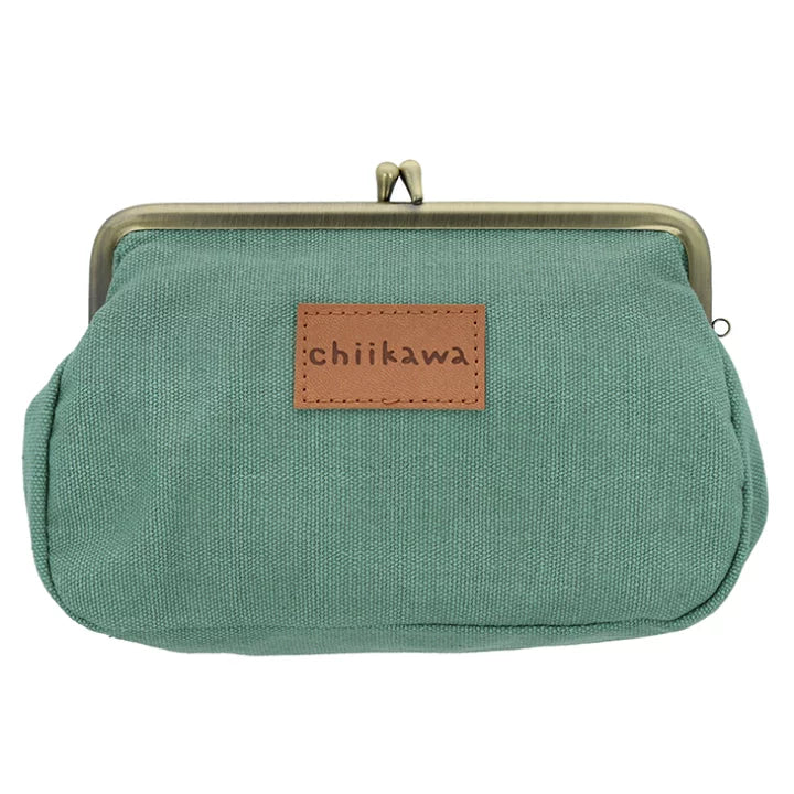 Chiikawa Pouch with a clasp Green S2323664