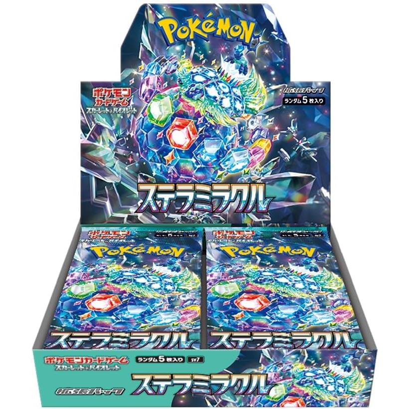 Stella Miracle Booster Box Japanese SV7 Factory Sealed