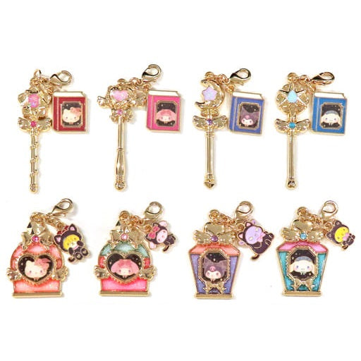 Set of 8 Complete Set Sanrio Characters Secret Charm Magical Series Accessory