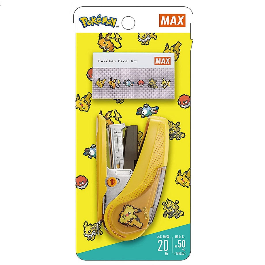 Set of 4 Pokemon Stapler Max Sakuri Japan limited cool stationery