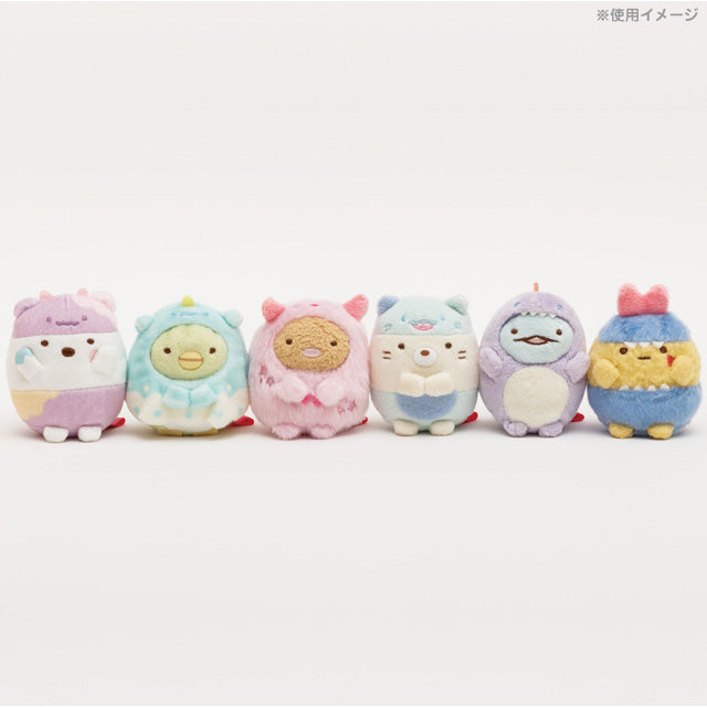 San-X Set of 6 Sumikko Gurashi Tenori Plush Toy Ghost Night Park MF59101